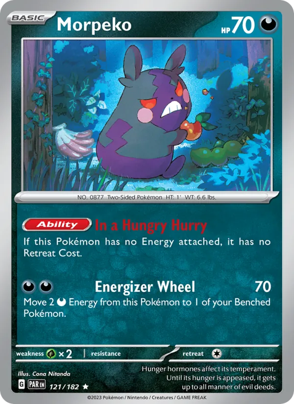 Morpeko 121 · Paradox Rift