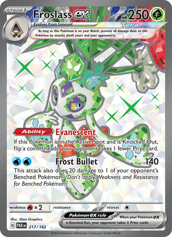 Froslass ex 217 · Paradox Rift