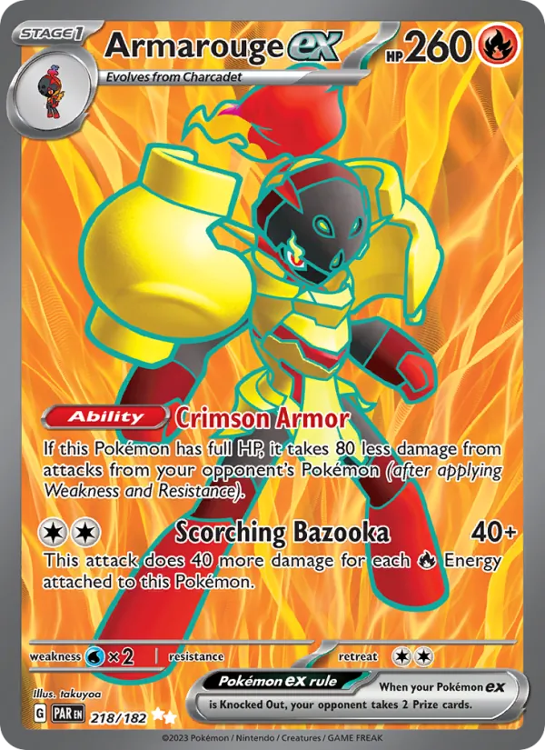 Armarouge ex 218 · Paradox Rift