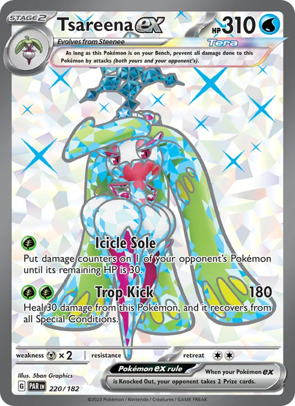 Tsareena ex 220 · Paradox Rift