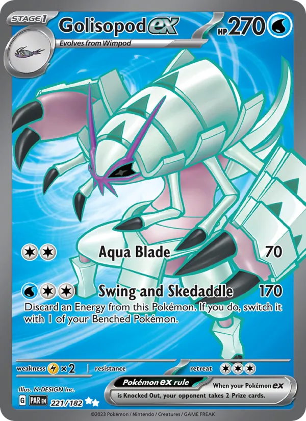 Golisopod ex 221 · Paradox Rift