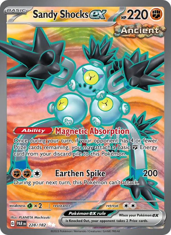 Sandy Shocks ex 228 · Paradox Rift