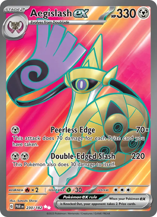 Aegislash ex 230 · Paradox Rift