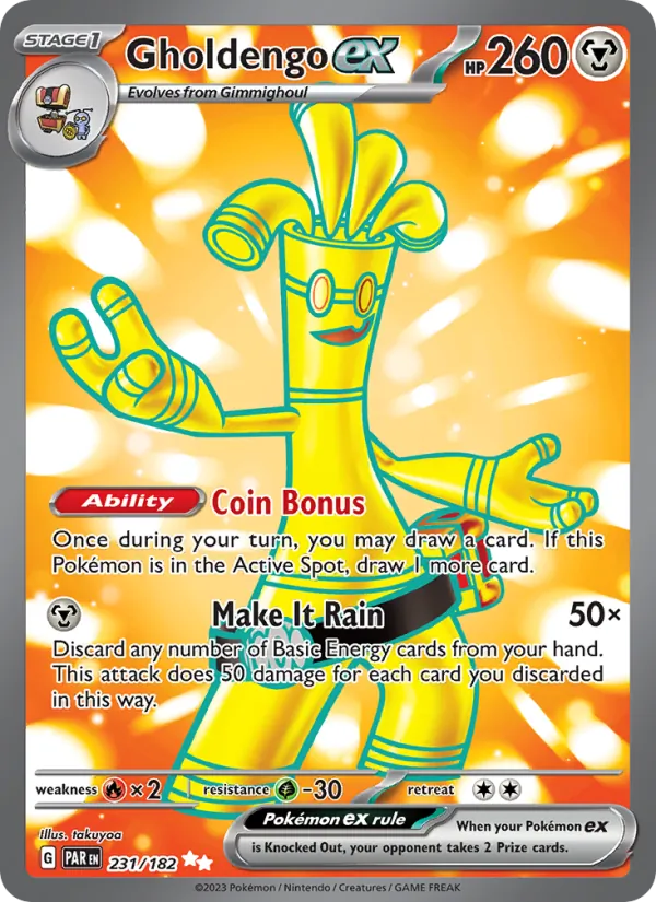 Gholdengo ex 231 · Paradox Rift