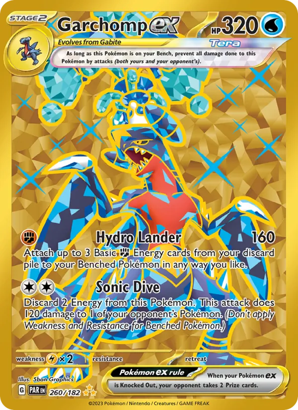 Garchomp ex 260 · Paradox Rift