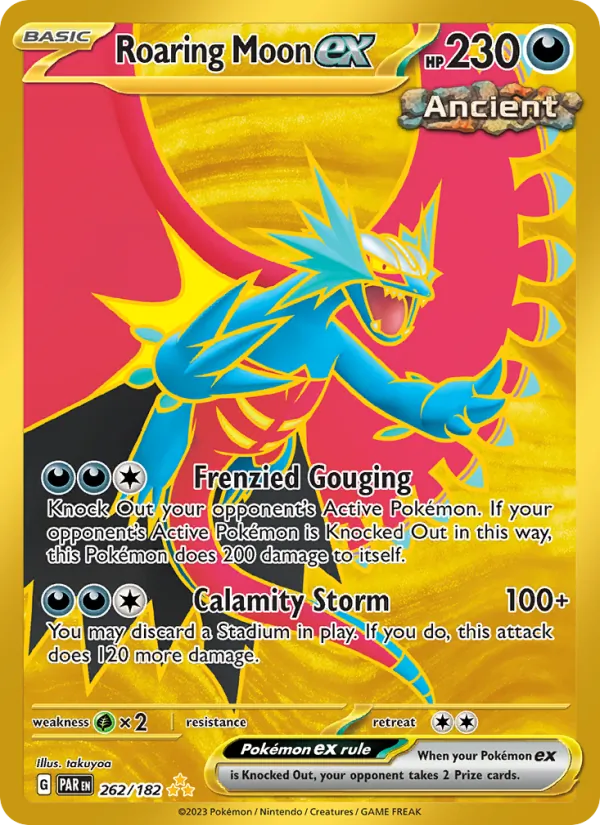Roaring Moon ex 262 · Paradox Rift