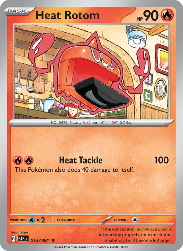 Heat Rotom 013 · Paldean Fates