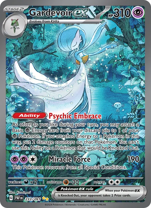 Gardevoir ex 233 · Paldean Fates