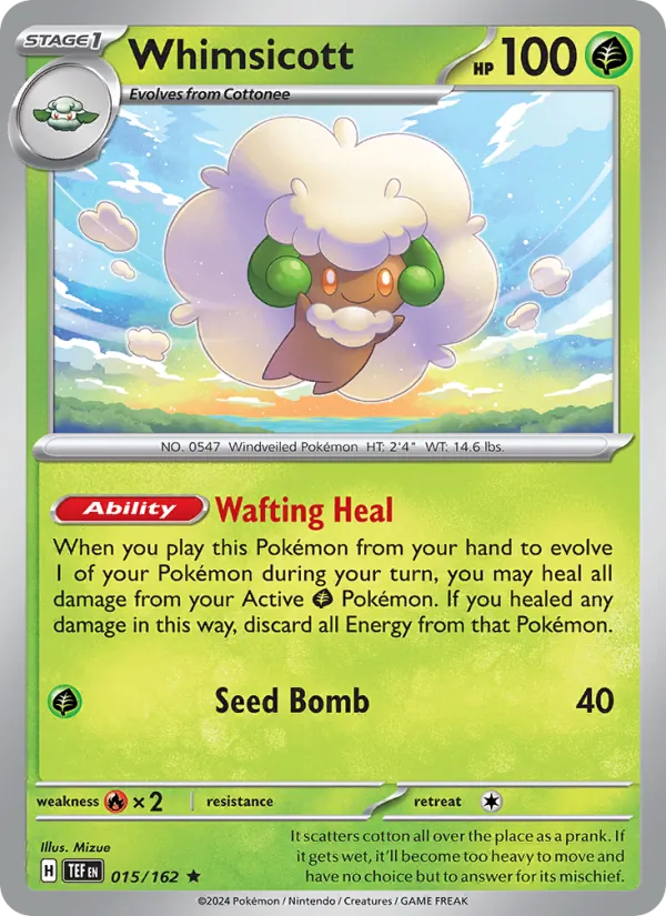 Whimsicott 015 · Temporal Forces