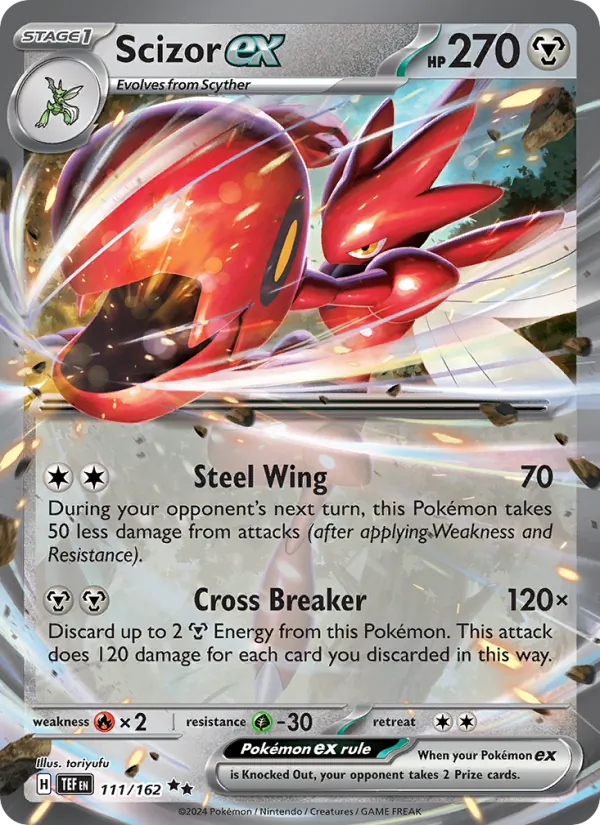 Scizor ex 111 · Temporal Forces