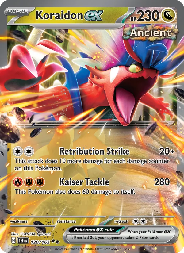 Koraidon ex 120 · Temporal Forces