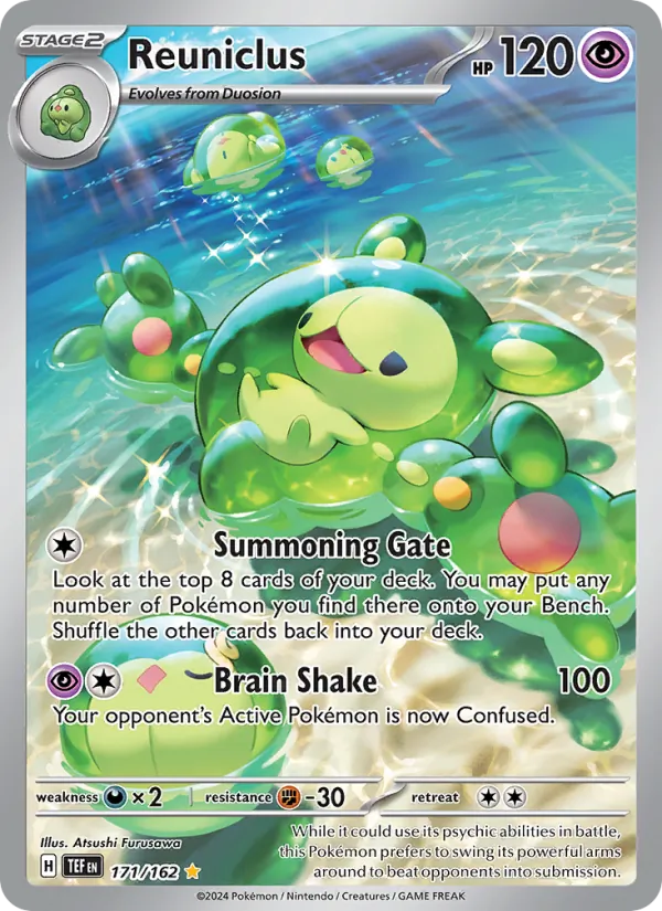 Reuniclus 171 · Temporal Forces