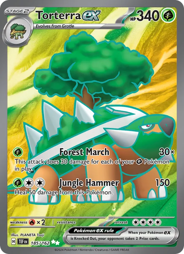Torterra ex 185 · Temporal Forces