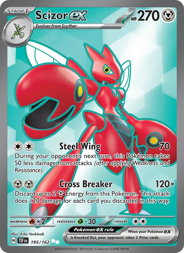 Scizor ex 195 · Temporal Forces