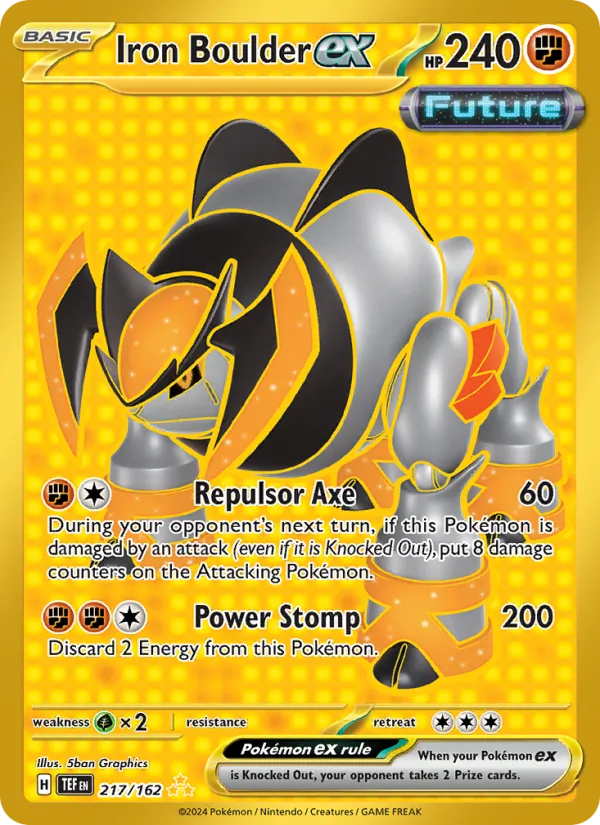 Iron Boulder ex 217 · Temporal Forces