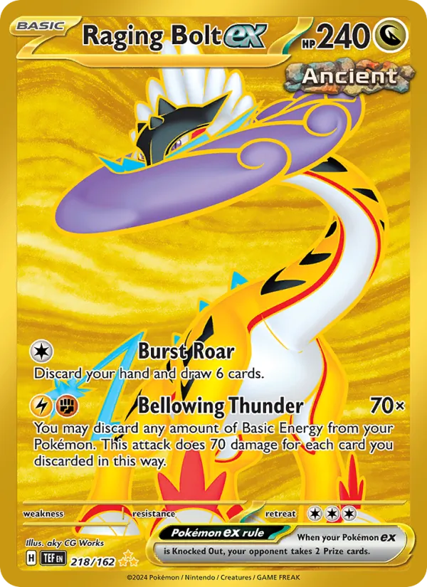 Raging Bolt ex 218 · Temporal Forces