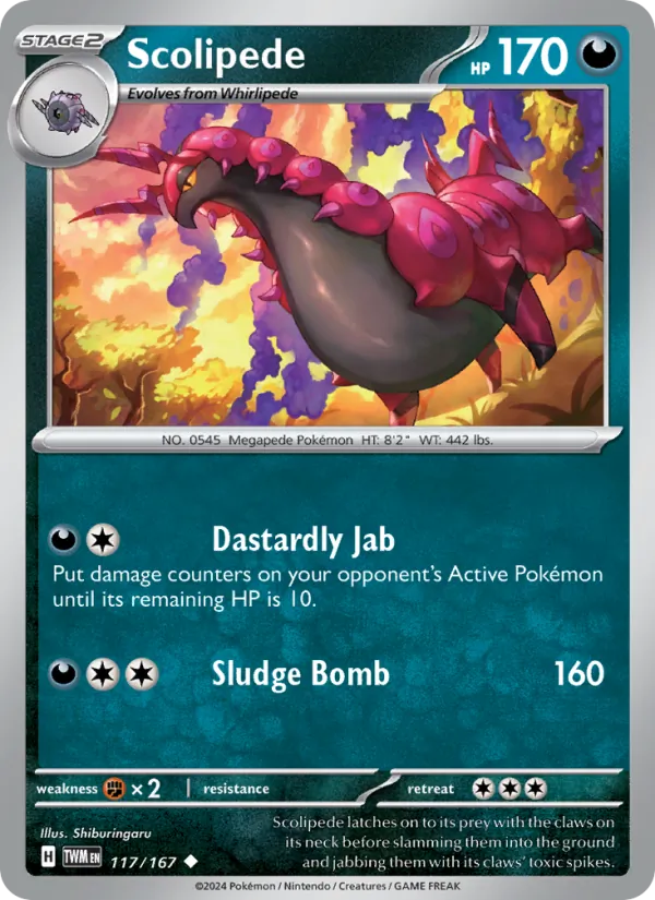 Scolipede 117 · Twilight Masquerade