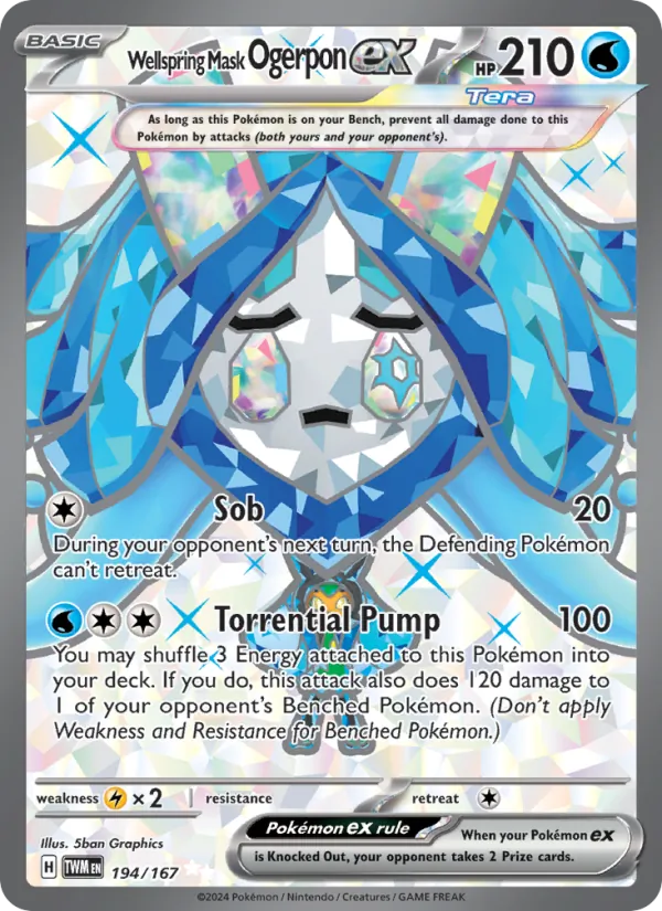 Wellspring Mask Ogerpon ex 194 · Twilight Masquerade