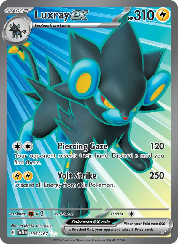 Luxray ex 195 · Twilight Masquerade
