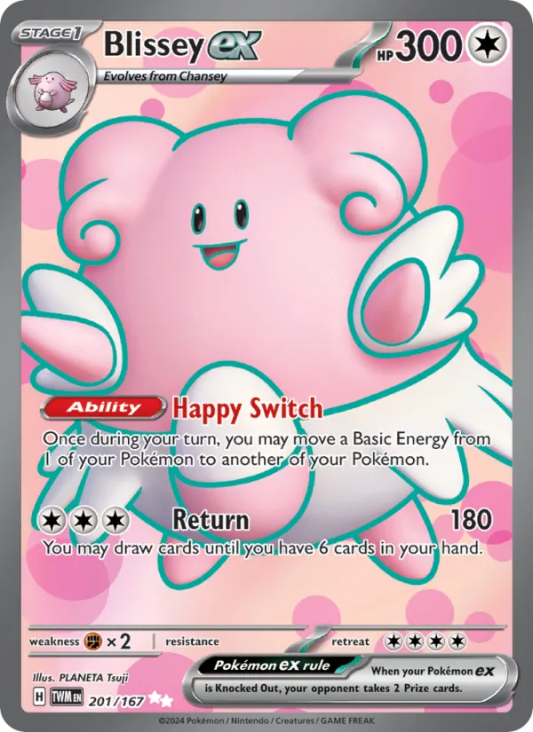 Blissey ex 201 · Twilight Masquerade