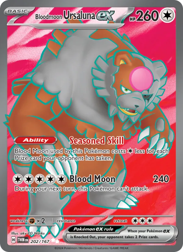 Bloodmoon Ursaluna ex 202 · Twilight Masquerade