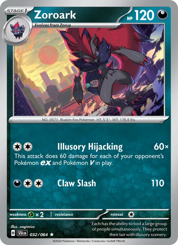 Zoroark 032 · Shrouded Fable