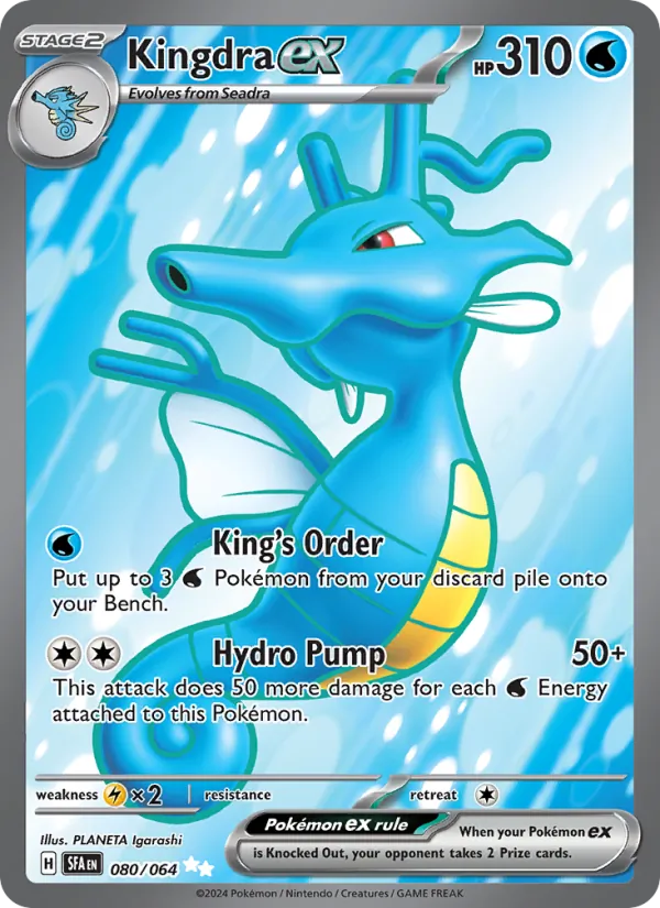 Kingdra ex 080 · Shrouded Fable