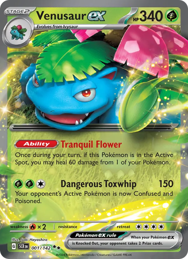 Venusaur ex 001 · Stellar Crown
