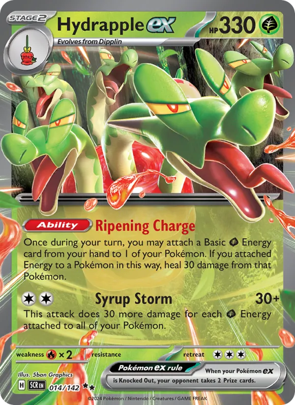 Hydrapple ex 014 · Stellar Crown