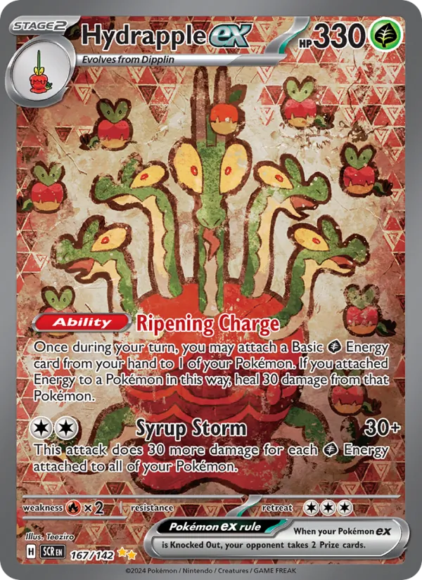 Hydrapple ex 167 · Stellar Crown