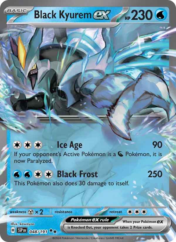Black Kyurem ex 048 · Surging Sparks