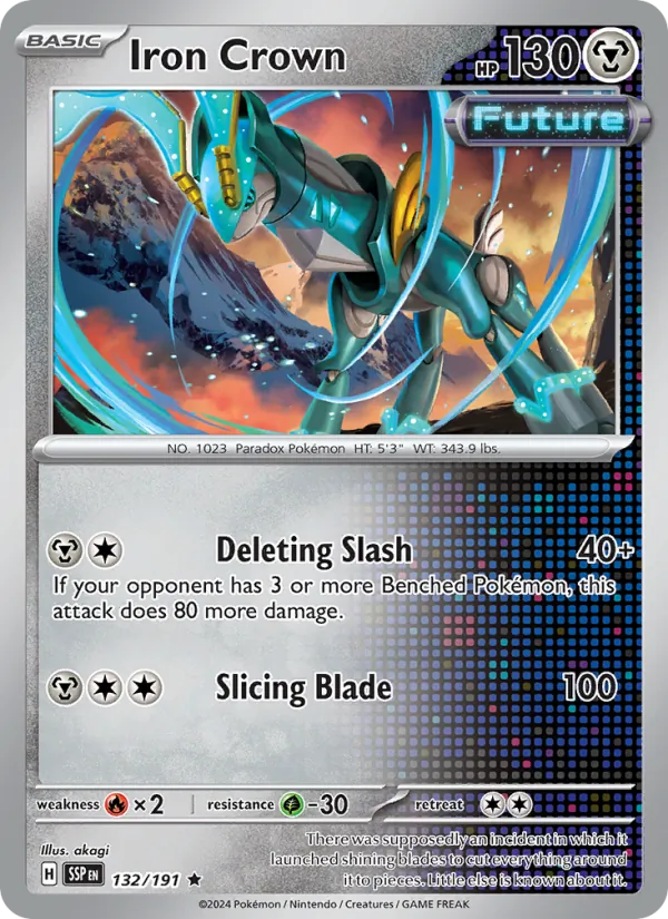 Iron Crown 132 · Surging Sparks