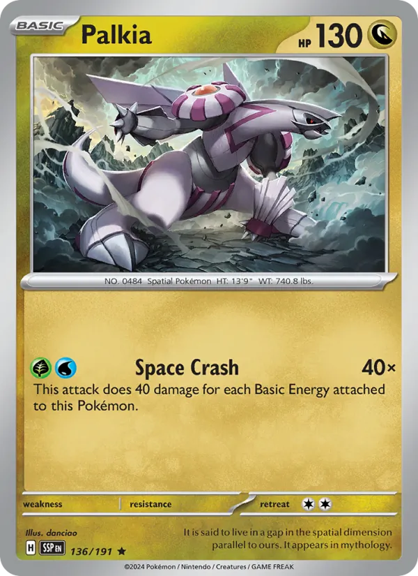 Palkia 136 · Surging Sparks