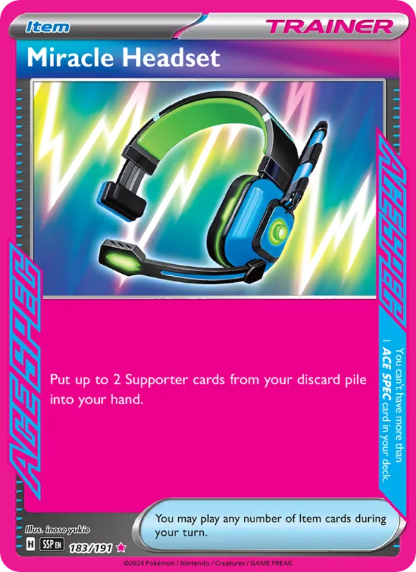 Miracle Headset 183 · Surging Sparks