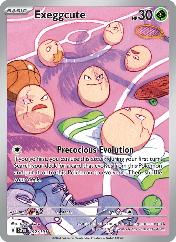 Exeggcute 192 · Surging Sparks