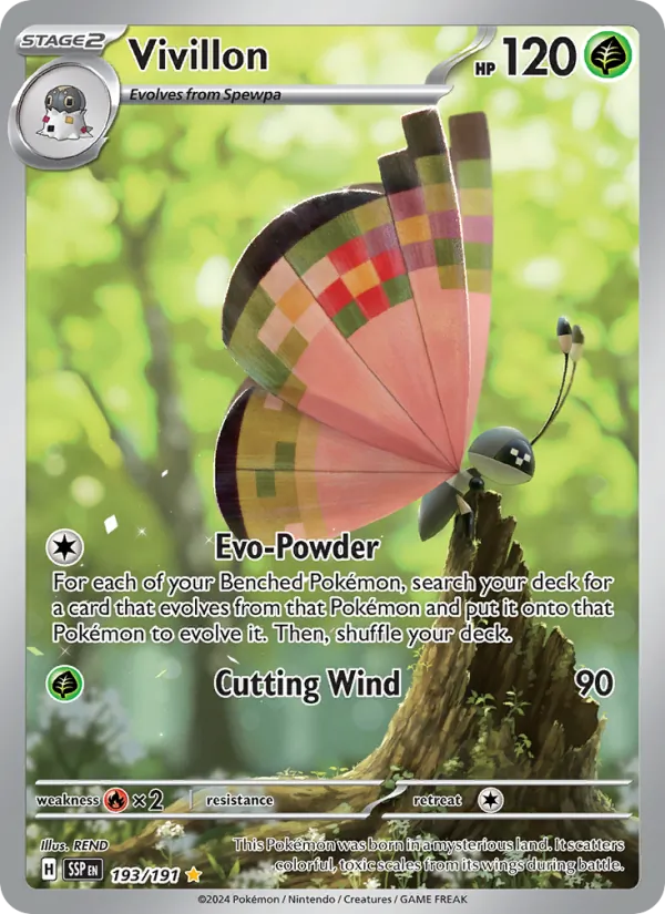 Vivillon 193 · Surging Sparks