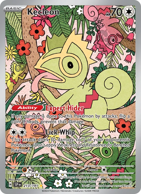Kecleon 213 · Surging Sparks