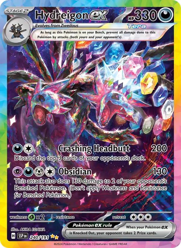 Hydreigon ex 240 · Surging Sparks