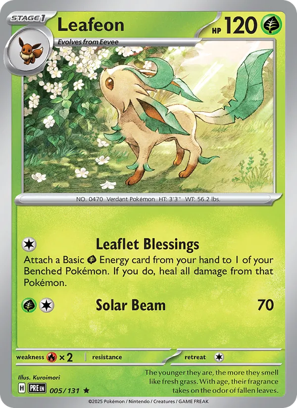 Leafeon 005 · Prismatic Evolutions