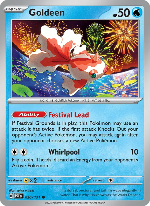 Goldeen 020 · Prismatic Evolutions