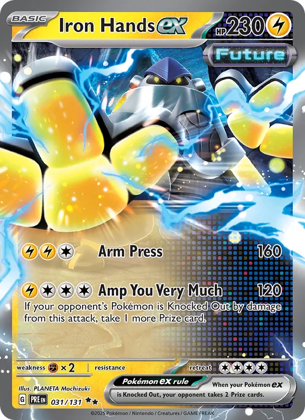Iron Hands ex 031 · Prismatic Evolutions