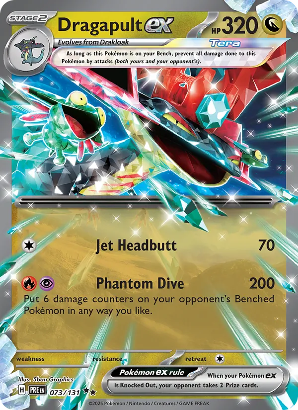 Dragapult ex 073 · Prismatic Evolutions