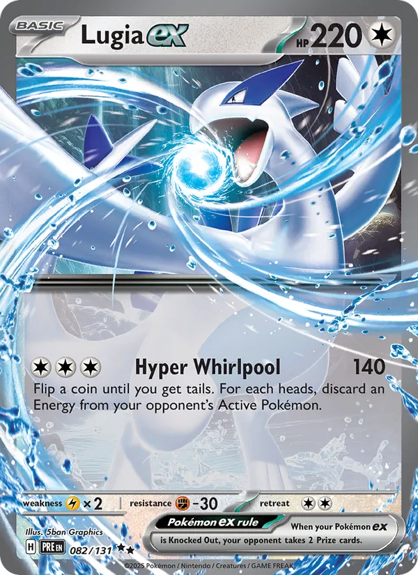 Lugia ex 082 · Prismatic Evolutions