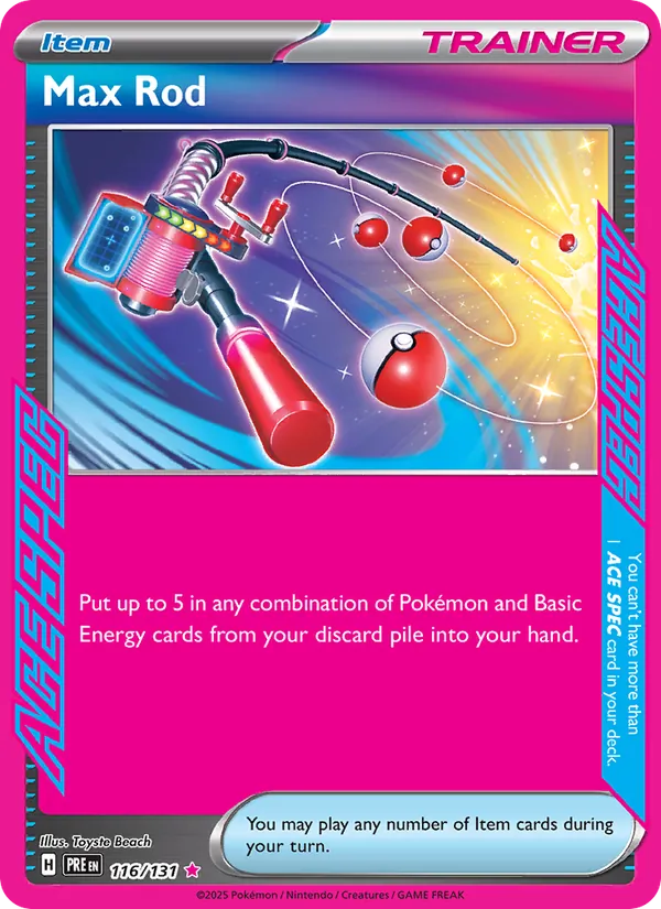 Max Rod 116 · Prismatic Evolutions