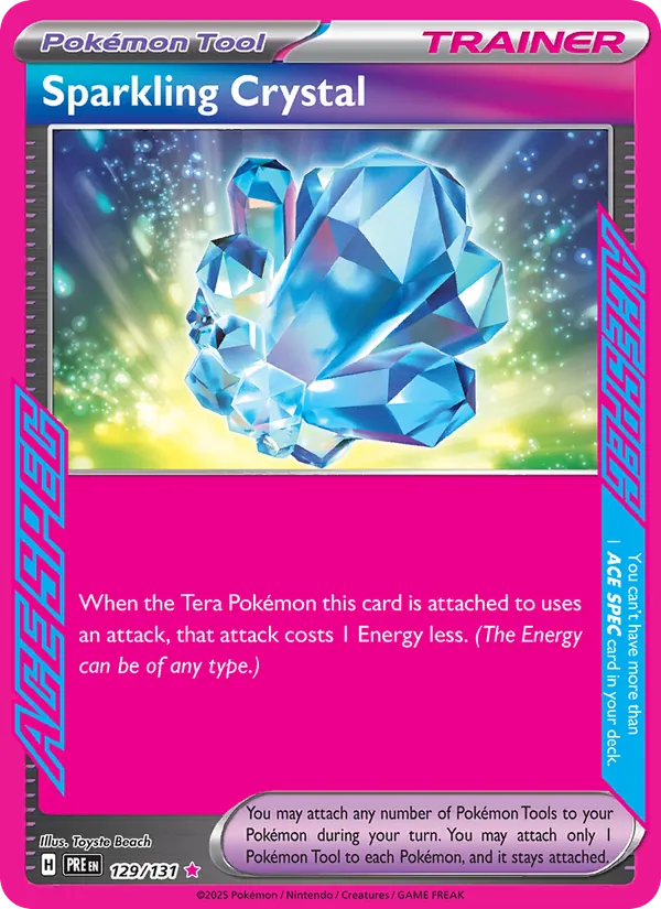 Sparkling Crystal 129 · Prismatic Evolutions