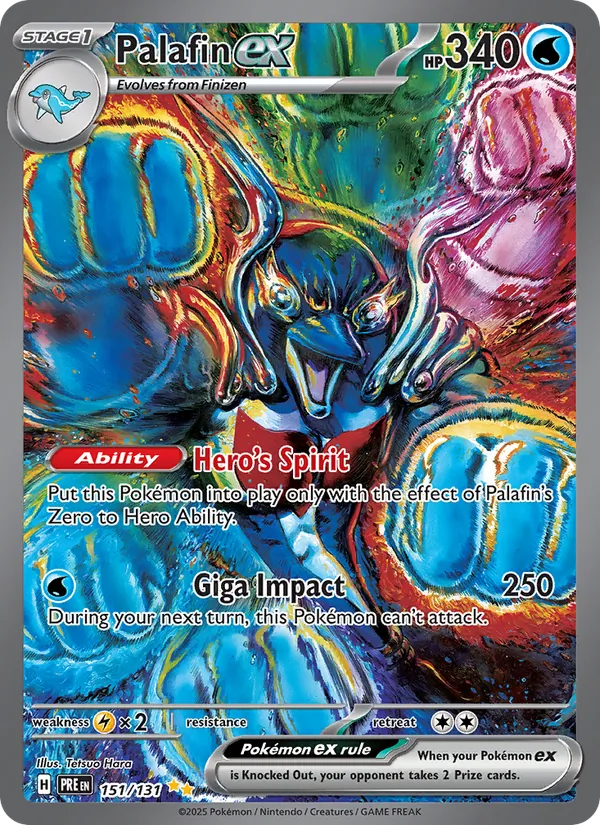 Palafin ex 151 · Prismatic Evolutions