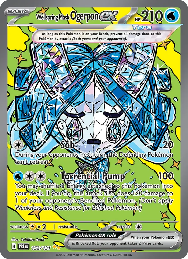 Wellspring Mask Ogerpon ex 152 · Prismatic Evolutions
