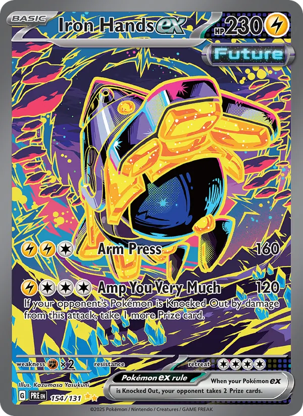 Iron Hands ex 154 · Prismatic Evolutions