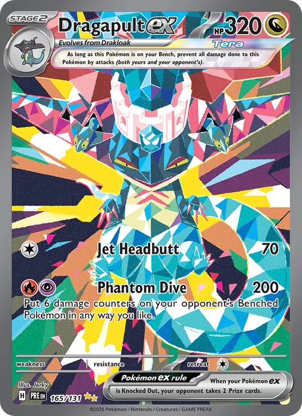 Dragapult ex 165 · Prismatic Evolutions