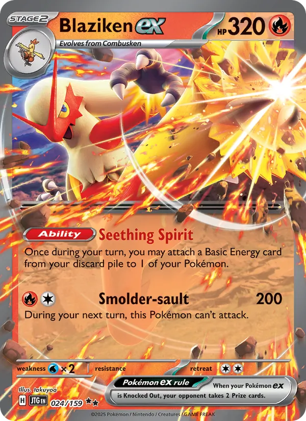Blaziken ex 024 · Journey Together